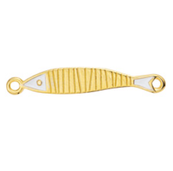 Μοτίφ ψάρι Sardinha De Lisboa με 2 κρικάκια σε συσκευασία - So Cute Cut