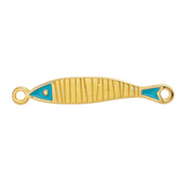 Μοτίφ ψάρι Sardinha De Lisboa με 2 κρικάκια σε συσκευασία - So Cute Cut