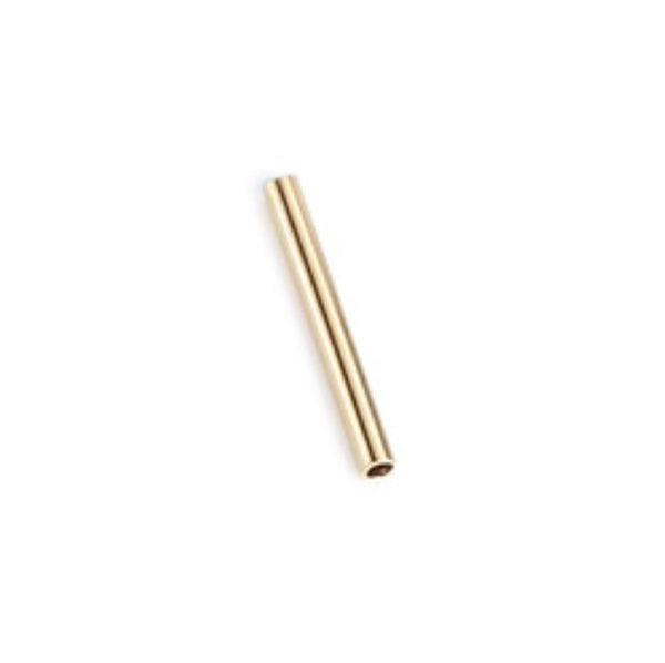 Σωληνάκι ορειχάλκινο ίσιο 18 mm Φ1.2 mm σε συσκευασία 90 τεμαχίων - So Cute Cut