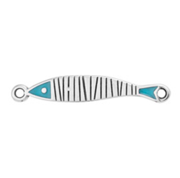 Μοτίφ ψάρι Sardinha De Lisboa με 2 κρικάκια σε συσκευασία - So Cute Cut