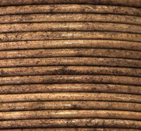 Κορδόνι Δέρμα Vintage 1mm σε καρούλι 25 μέτρων σε ποικιλία χρωμάτων - So Cute Cut