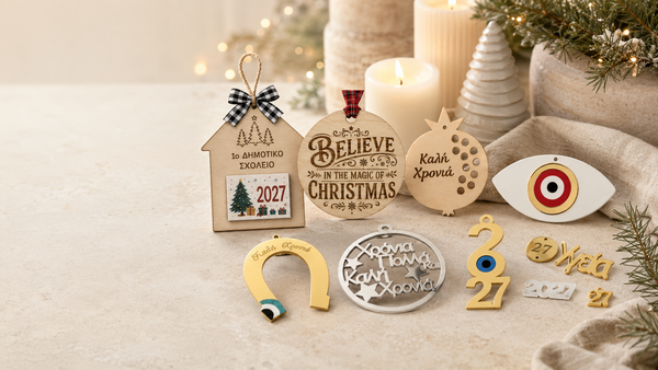 🎄 Χριστούγεννα – Υλικά & Διακοσμητικά για Χριστουγεννιάτικες Δημιουργίες