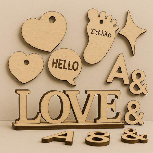 laser cut letters