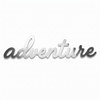 Adventure Script Word | Laser Cut Διακοσμητική Λέξη