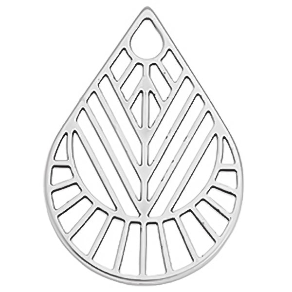 Σταγόνα filigree με γεωμετρικά pattern 55mm σε συσκευασία - So Cute Cut