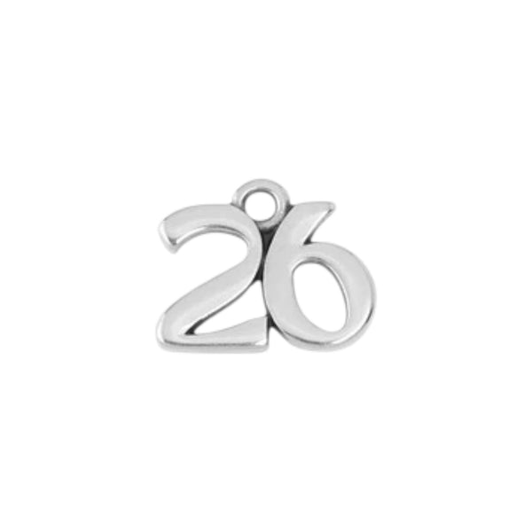 Κρεμαστό Νο.26 Φ10mm ζάμακ, επάργυρο αντικέ – So Cute Cut