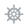 Modern Ship Wheel | Μοντέρνο Ξύλινο & Ακρυλικό Τιμόνι Πλοίου
