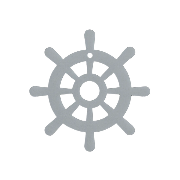 Modern Ship Wheel | Μοντέρνο Ξύλινο & Ακρυλικό Τιμόνι Πλοίου