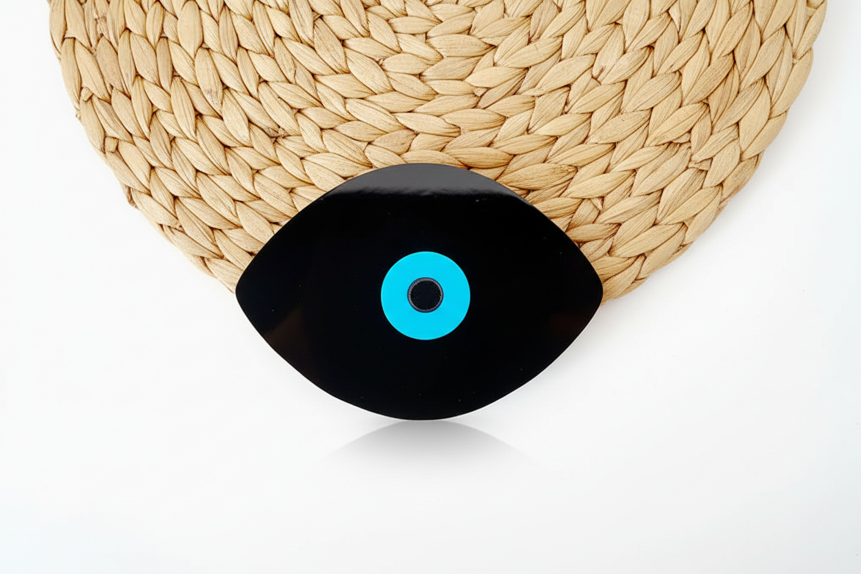 Ακρυλικό πλέξι οβάλ μάτι 9x13 εκατοστά σε συσκευασία 3 τεμαχίων