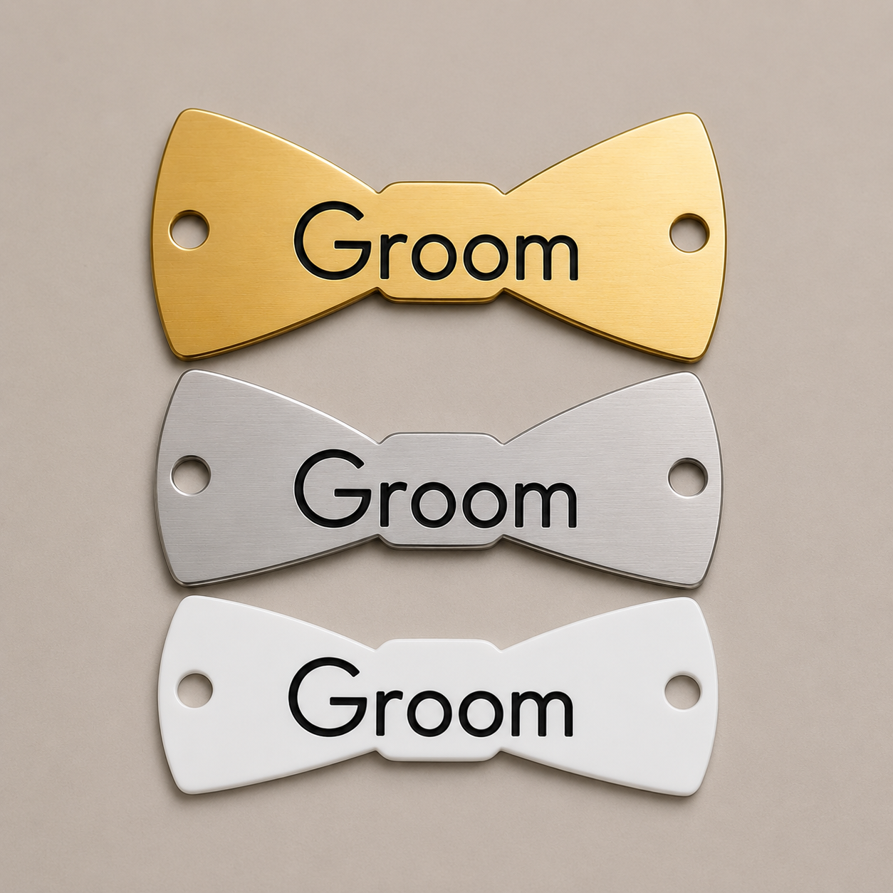 Παπιγιόν Groom Party Collection από Πλεξιγκλάς Χάραξης