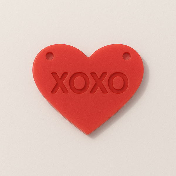 Candy Hearts – Παστέλ Καρδιές Plexiglass με Χάραξη (4 Μεγέθη · 9 Μηνύματα)