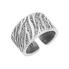 Δαχτυλίδι φαρδύ animal print zebra 17mm σε συσκευασία - So Cute Cut