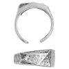 Faceted Ring 20mm σε συσκευασία 2 τεμαχίων - So Cute Cut
