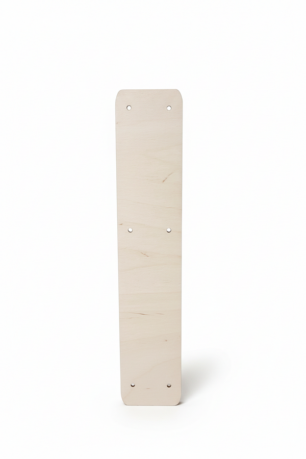 Ξύλινη πλάτη για λαμπάδα με τρύπες 30 cm x 6 cm - So Cute Cut