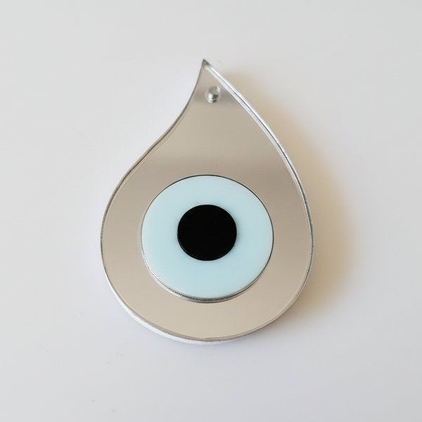 Layered plexiglass μάτι δάκρυ με χρυσό ή ασημί καθρέφτη και χρωματιστό μάτι – διακοσμητικό στοιχείο για κατασκευές So Cute Cut