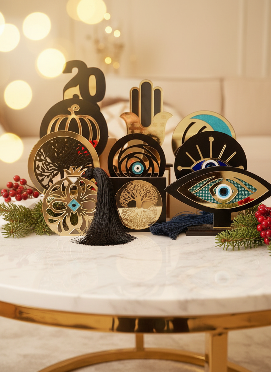 Επιτραπέζια χειροποίητα πολυτελή γούρια- So Cute by Dimi