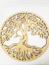 Ξύλινο διακοσμητικό τοίχου δέντρο της ζωής σε συσκευασία 1 τεμαχίου - So Cute Cut
