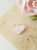 Πλεξιγκλάς καρδιά με χάραξη Maid of Honour 1,5Χ2 εκατοστών, σε συσκευασία 10 τεμαχίων - So Cute Cut