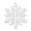 Arctic Star | Γεωμετρική Νιφάδα Χιονιού Laser Cut