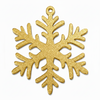 Winter Bloom | Οργανική Νιφάδα Χιονιού Laser Cut