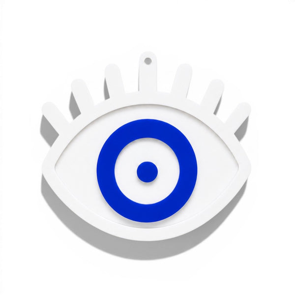 Minimal Greek Eye Hanging Decor από Glossy Plexiglass