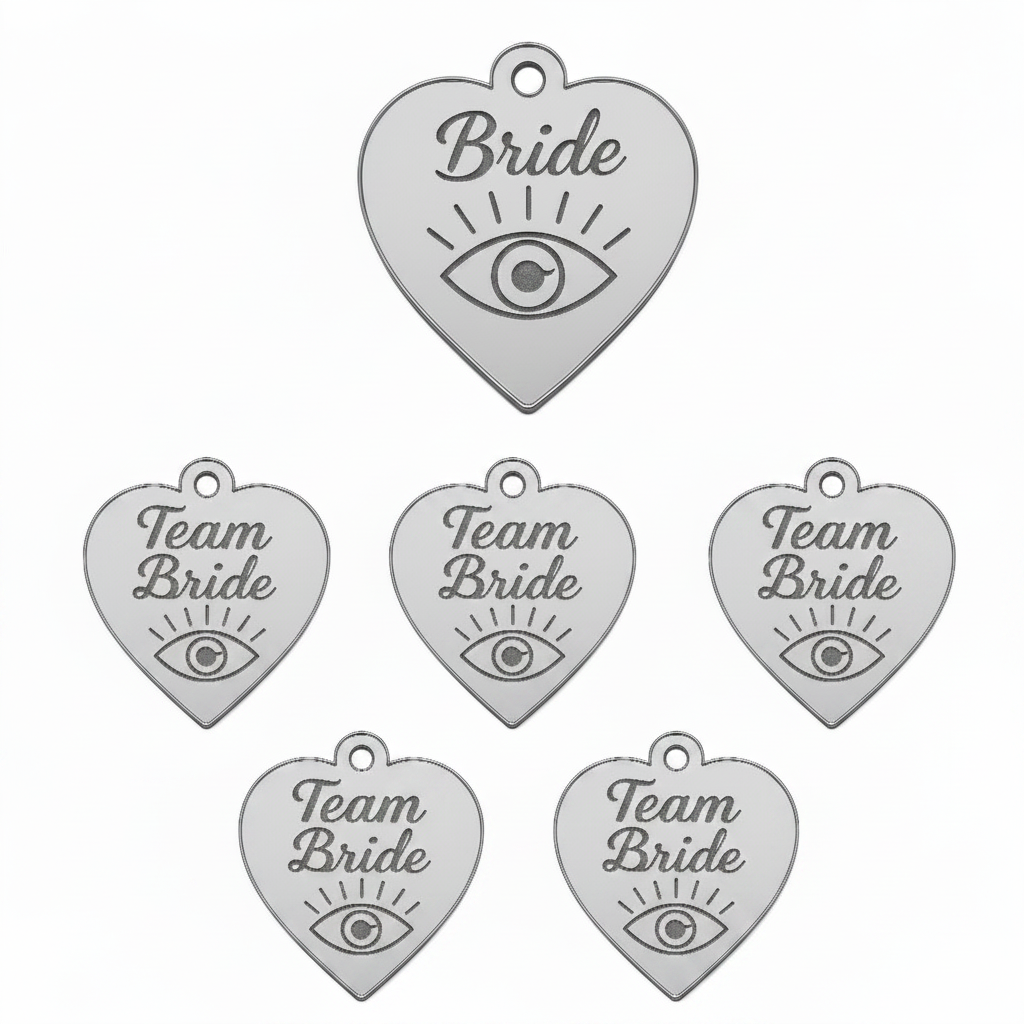 Σετ “Evil Eye Hearts” για Bride & Team Bride 🧿💛