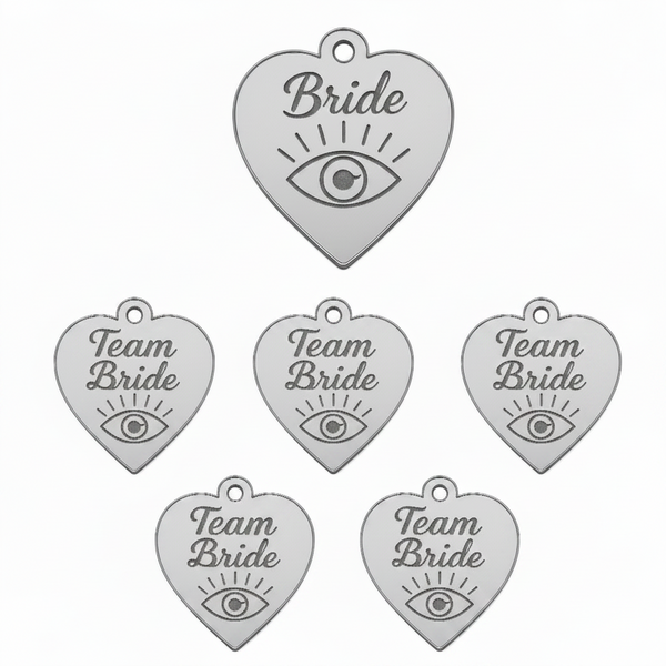 Σετ “Evil Eye Hearts” για Bride & Team Bride 🧿💛