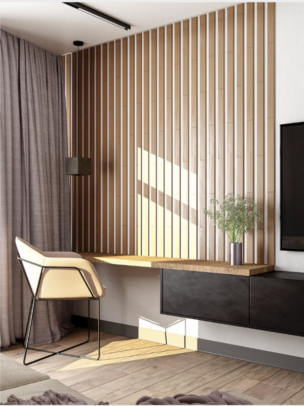 Διακοσμητικά πάνελ τοίχου - 3D ξύλινα πάνελ σε συσκευασία 24 τεμαχίων - So Cute Cut