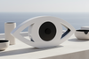 Luxury plexiglass eye table decor in glossy white by So Cute by Dimi – Eclipse Eye