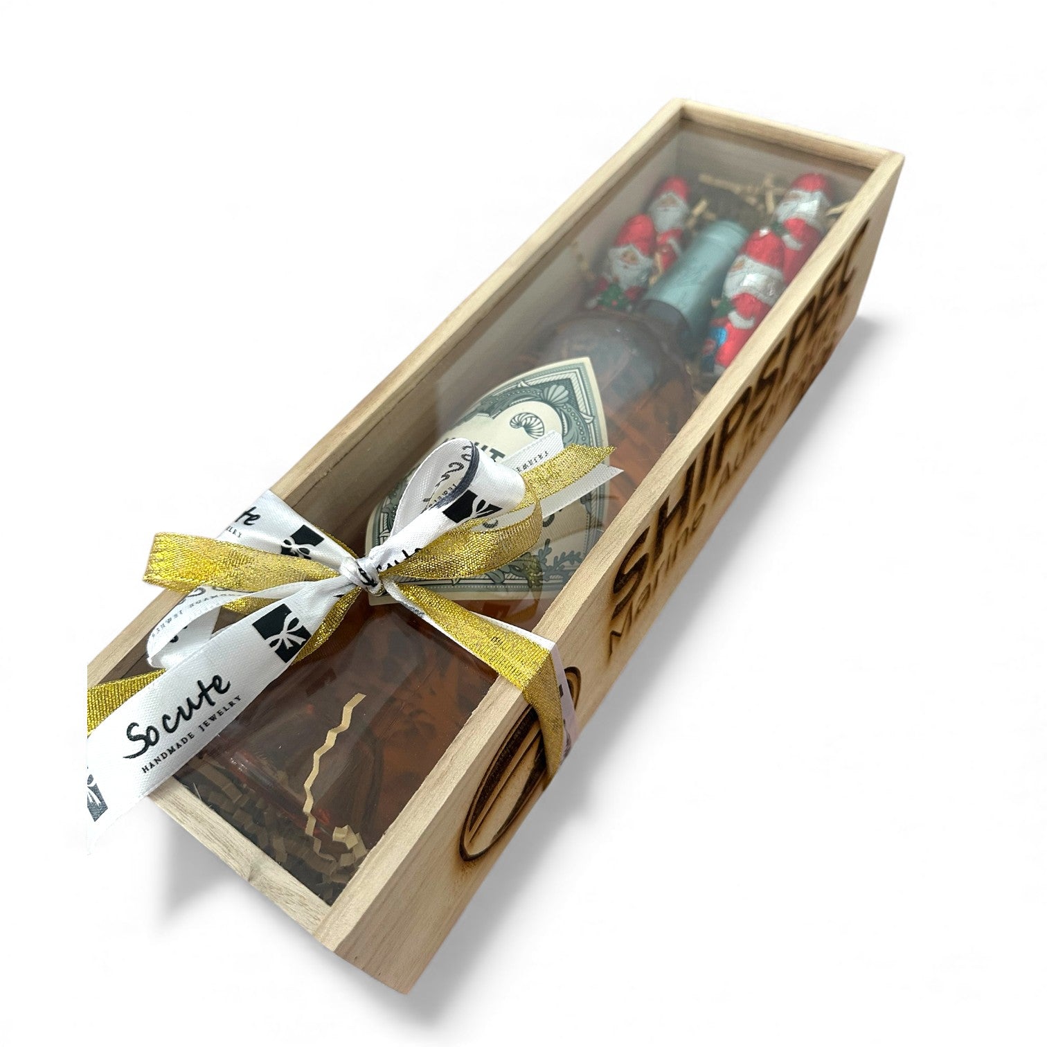 Wooden engraved gift box with personalized laser engraving – So Cute Cut Custom Gift