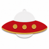 Space UFO | Κρεμαστό UFO από Πλεξιγκλάς για Βάπτιση, Baby Shower & DIY