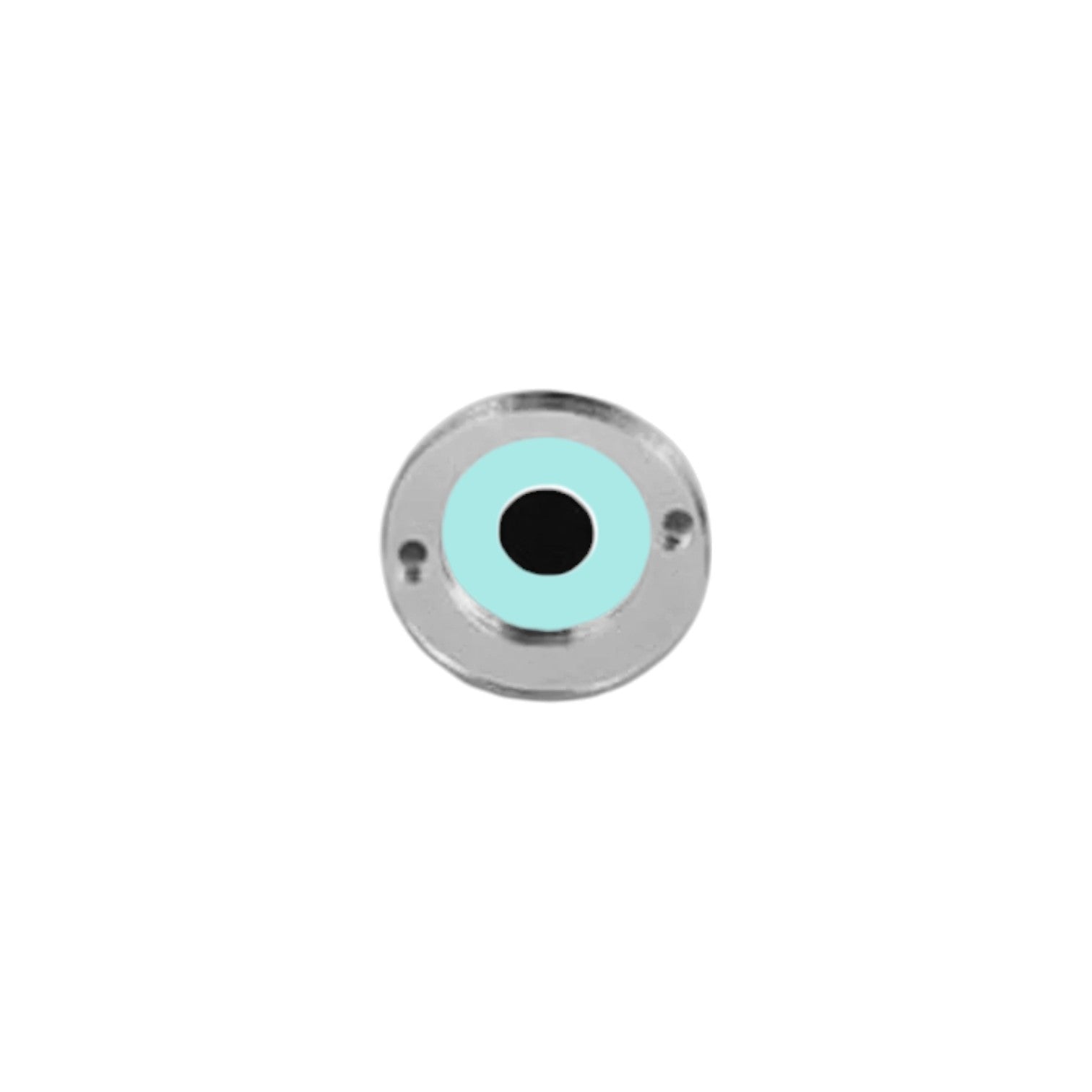 Μοτίφ μάτι plexiglass 25mm με 2 τρύπες σε καθρέφτη και χρωματιστό plexi – So Cute Cut