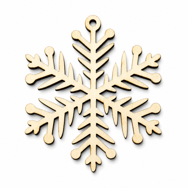 Frost Fern | Νιφάδα Χιονιού Laser Cut