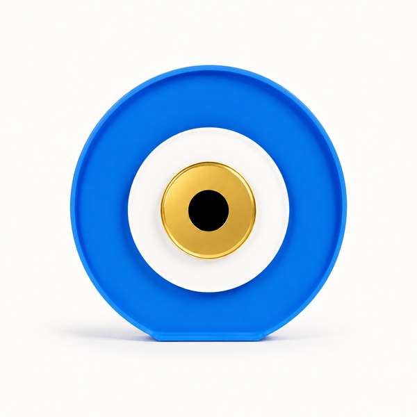 ✦Luxury Round Evil Eye – Plexiglass Favor Element