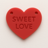 Candy Hearts – Παστέλ Καρδιές Plexiglass με Χάραξη (4 Μεγέθη · 9 Μηνύματα)