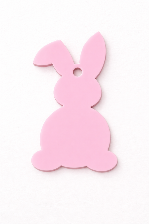 Κρεμαστό κουνελάκι από πλεξιγκλάς 10 εκ σε διάφορα χρώματα – So Cute Cut