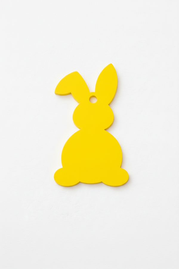 Κρεμαστό κουνελάκι από πλεξιγκλάς 10 εκ σε διάφορα χρώματα – So Cute Cut