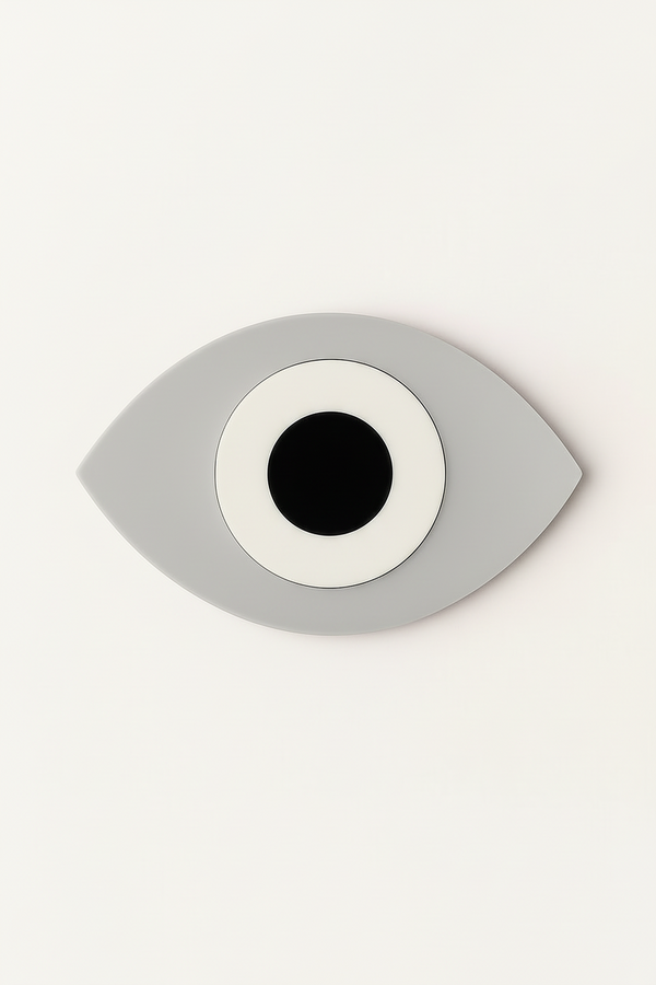 Μάτι 3-στρωματικό από πλεξιγκλάς – οβάλ