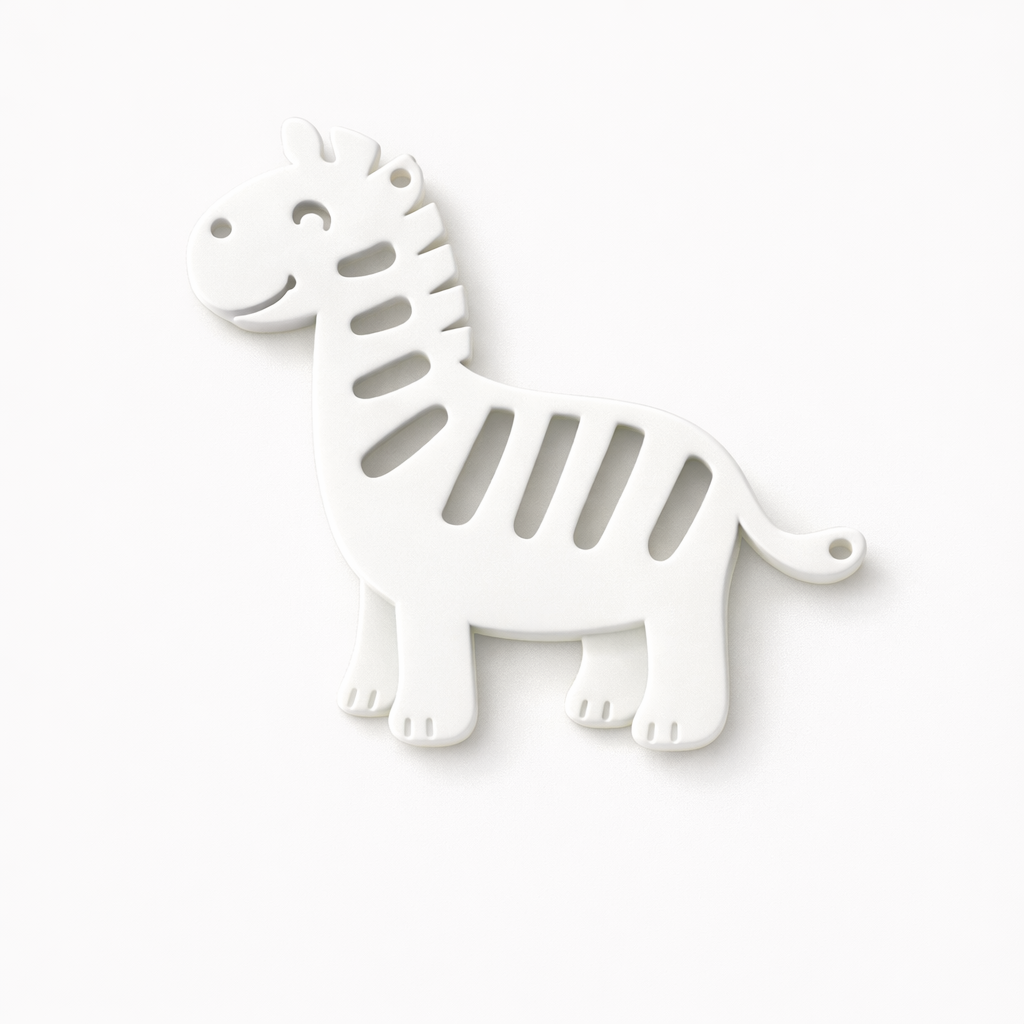 Zuri the Zebra cutout φιγούρα ζέβρας από πλεξιγκλάς 10 εκ με διακοσμητικές ρίγες για DIY και μπομπονιέρες