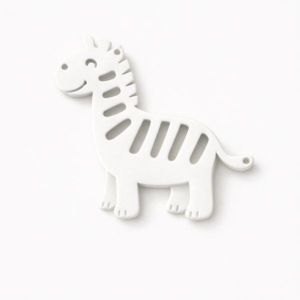 Zuri the Zebra cutout φιγούρα ζέβρας από πλεξιγκλάς 10 εκ με διακοσμητικές ρίγες για DIY και μπομπονιέρες