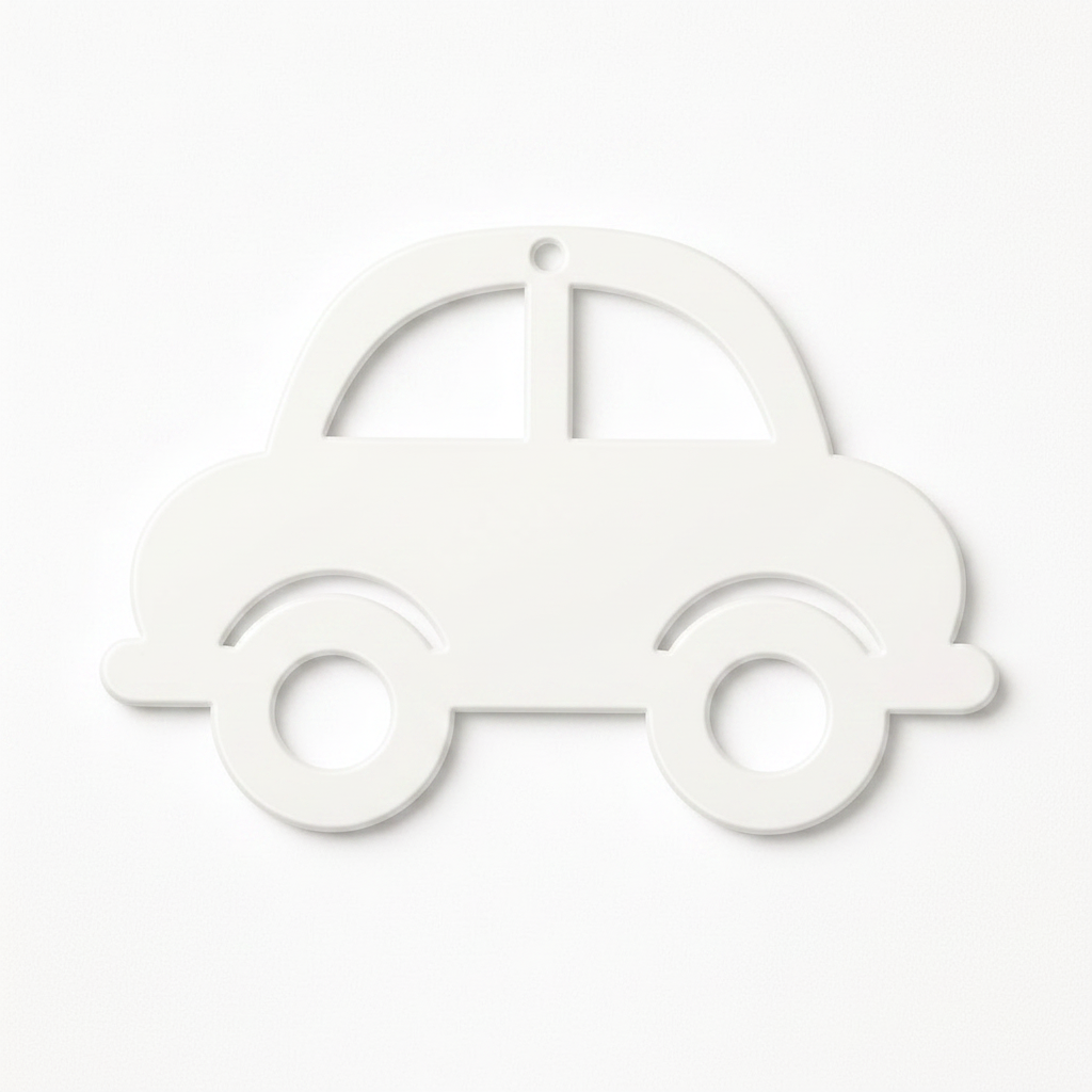 ✦Speedy Car – Παιδικό Κρεμαστό Αυτοκινητάκι από Πλεξιγκλάς σε συσκευασία 3 τμχ