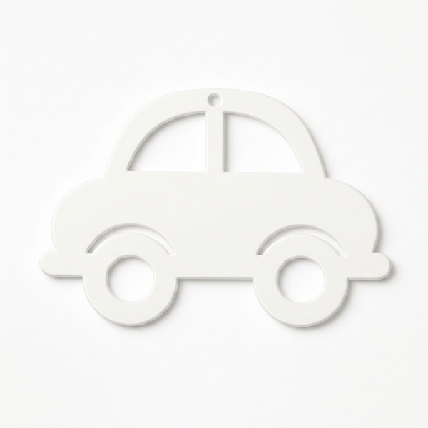 ✦Speedy Car – Παιδικό Κρεμαστό Αυτοκινητάκι από Πλεξιγκλάς σε συσκευασία 3 τμχ