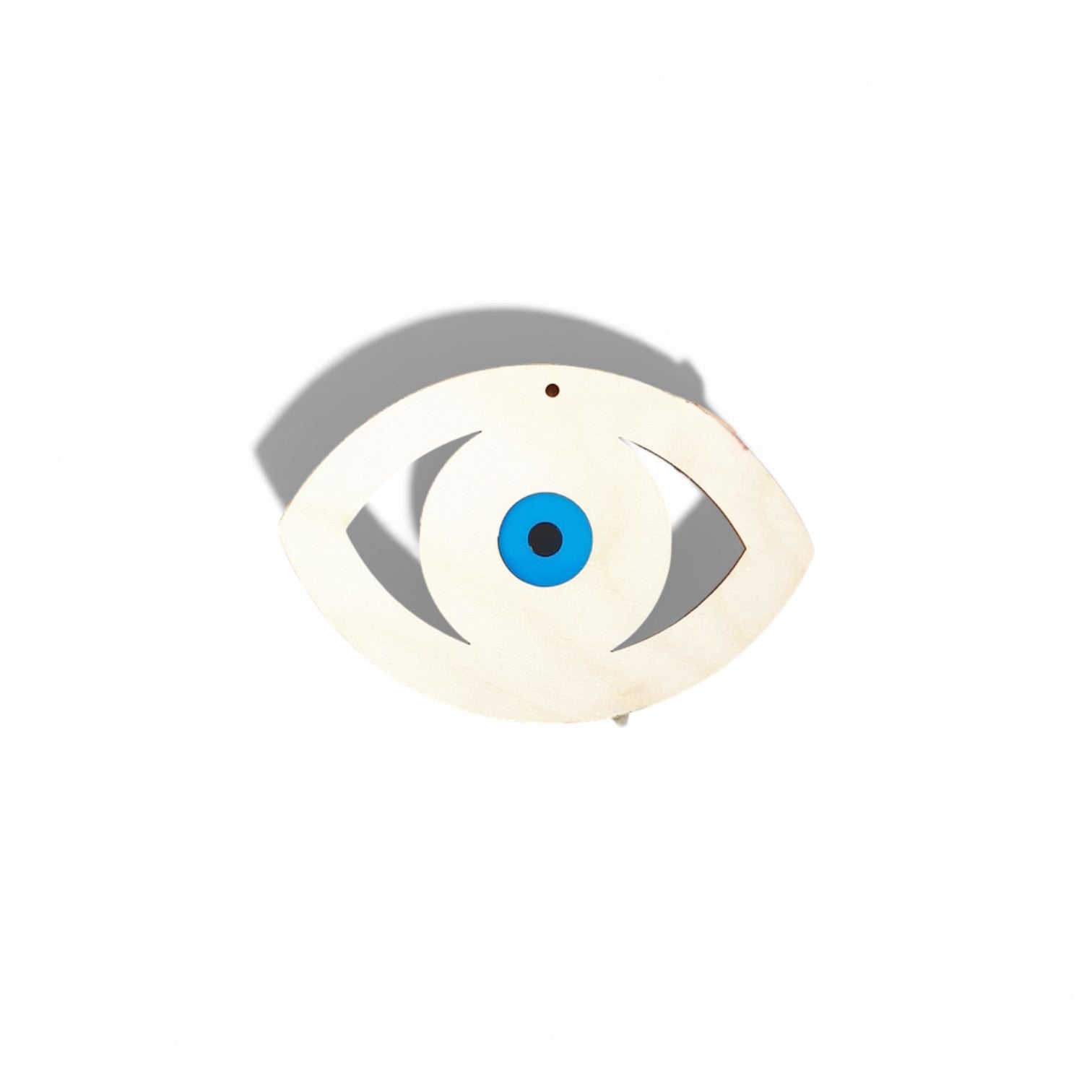 Ξύλινο στοιχείο Μάτι οβάλ σε συσκευασία 6 τεμαχίων - So Cute Cut