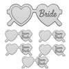 Σετ “Heart Sunnies – Bride & Team Bride” 😎💛