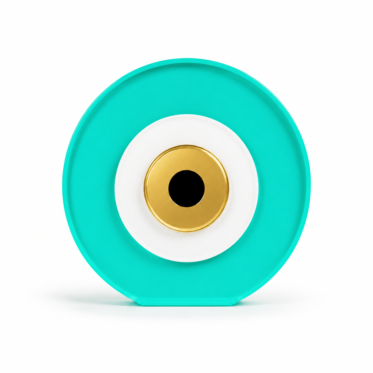 ✦Luxury Round Evil Eye – Plexiglass Favor Element