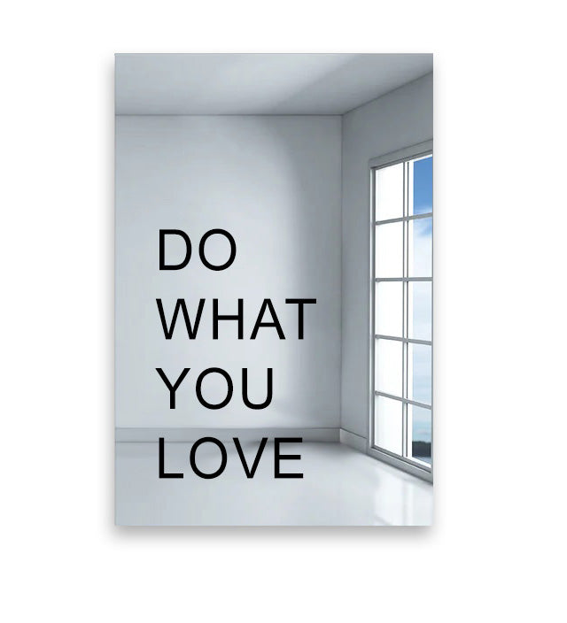 Aκρυλικός καθρέφτης Do What You Love - So Cute Cut