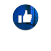 Διακοσμητικός ακρυλικός καθρέφτης τοίχου Like Emoji - So Cute Cut