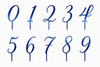 Topper Αριθμού από Πλεξιγκλάς – Number Collection