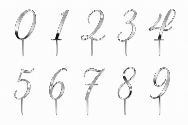 Topper Αριθμού από Πλεξιγκλάς – Number Collection
