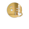 Διακοσμητικός ακρυλικός καθρέφτης τοίχου emoji Φιλί - So Cute Cut